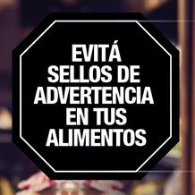 Cómo evitar sellos de advertencia en los alimentos