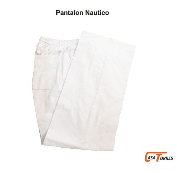 Pantalon nautico algodón