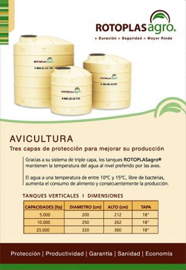 TANQUES AVICULTURA