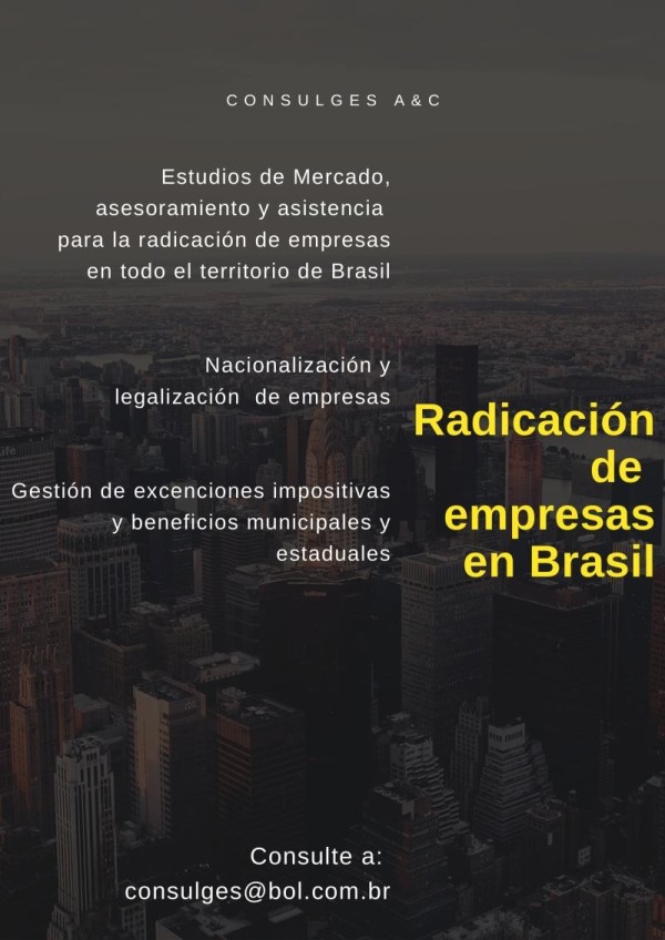 Radicación de Empresas en el Brasil
