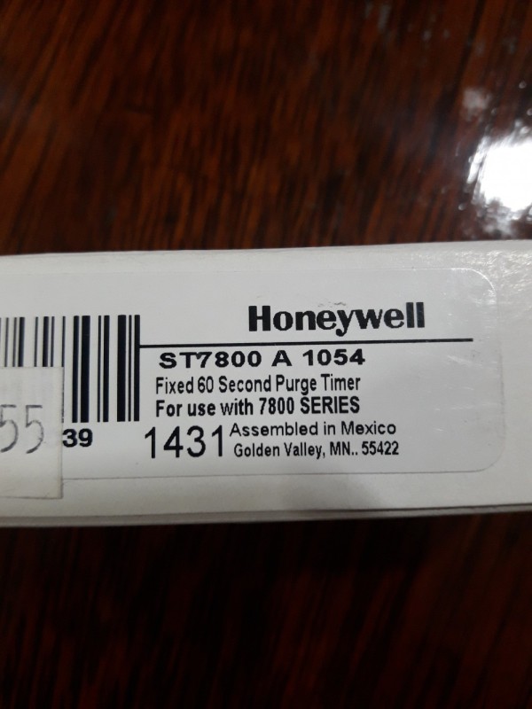 Tarjeta De Tiempo Rm/ec St 7800 A 1054 Honeywell  60seg