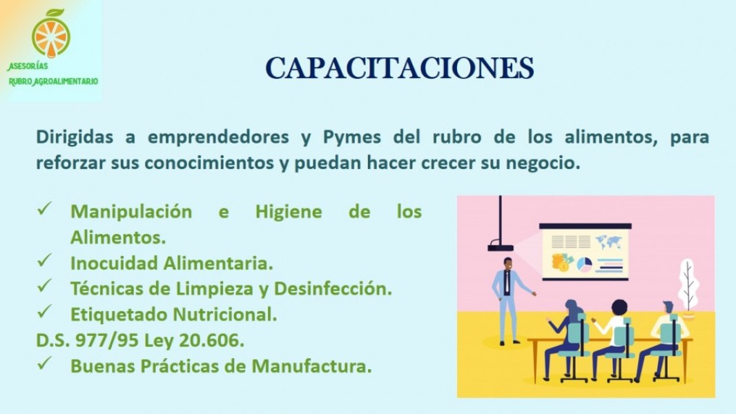 CAPACITACIONES EN TERRENO Y A DISTANCIA