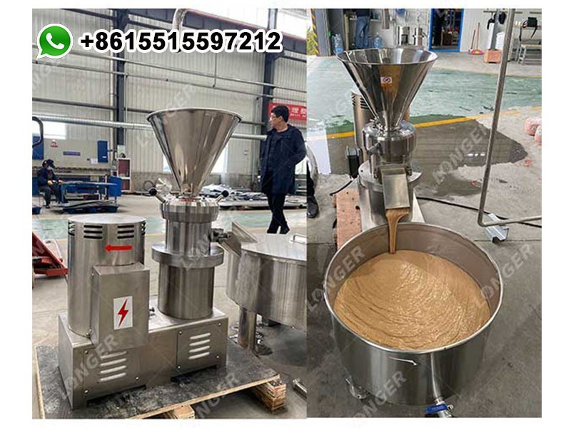 200-500 KG Hr Auutomaitc Peanut Butter Production Line Manfuacturer