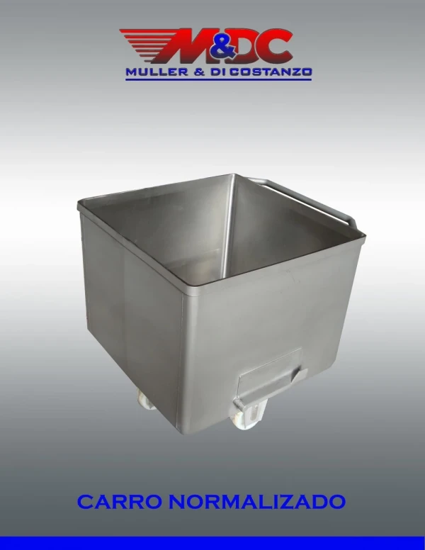 Carros / Bateas  - Acero Inoxidable - Metalurgica Muller y Di Costanzo