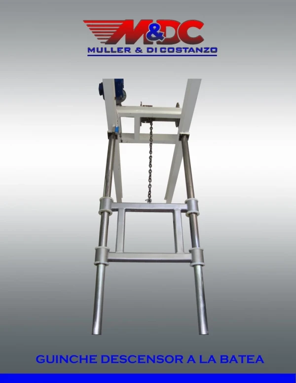 Carros / Bateas  - Acero Inoxidable - Metalurgica Muller y Di Costanzo