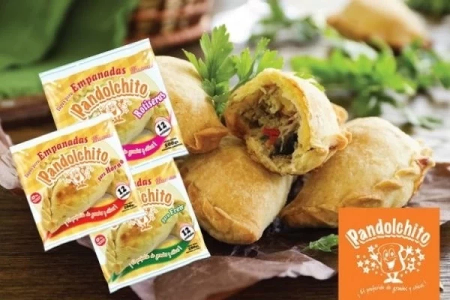 Tapas para empanadas Rotiseras Pandolchito  bandeja por 24 packs x 12 unidades