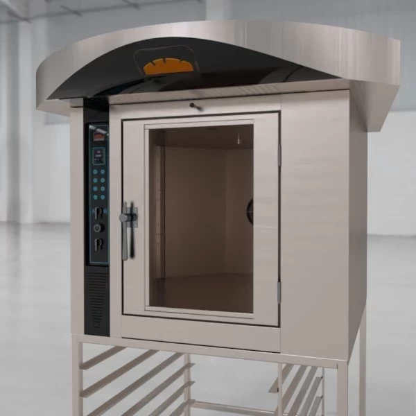 Horno rotativo, 6 bandejas 70x45, con vaporizador