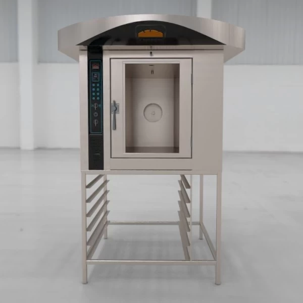 Horno rotativo, 6 bandejas 70x45, con vaporizador