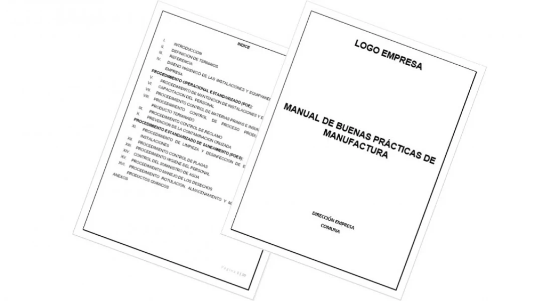 Manual de Buenas Prácticas de Manufactura