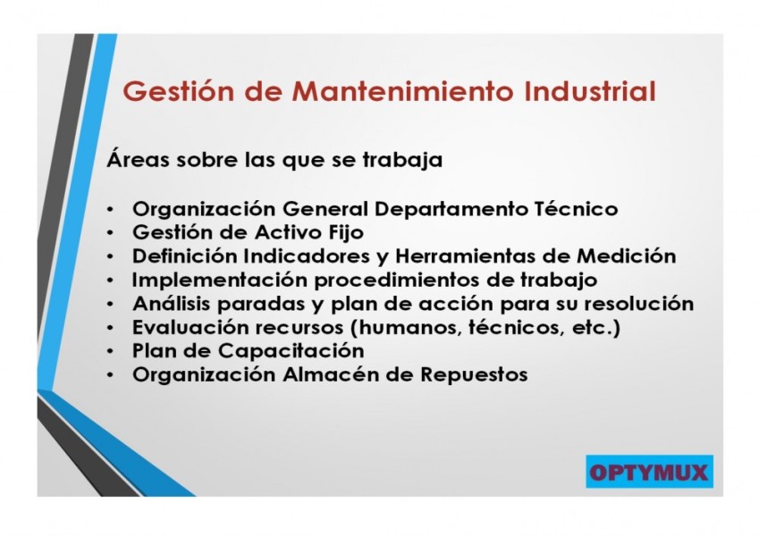 OPTYMUX ASESORES INDUSTRIALES