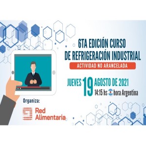 Ya abrió la inscripción al sexto Curso de Refrigeración Industrial