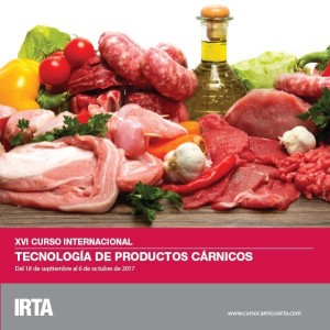 XVI CURSO INTERNACIONAL DE TECNOLOGÍA DE PRODUCTOS CÁRNICOS