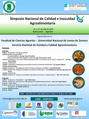 SIMPOSIO NACIONAL DE CALIDAD E INOCUIDAD ALIMENTARIA