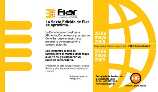FIAR 2009: DE ROSARIO PARA EL MUNDO