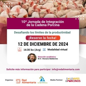 El 10º Encuentro de Integración de la Cadena Porcina cierra el año mirando el futuro del sector