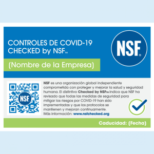 Nuevo programa de NSF International Ayuda a Empresas a Reabrir y Permanecer Abiertas de Forma Segura