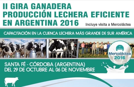 GIRA LECHERA ARGENTINA DE VISITA EN MERCOLÁCTEA 2016