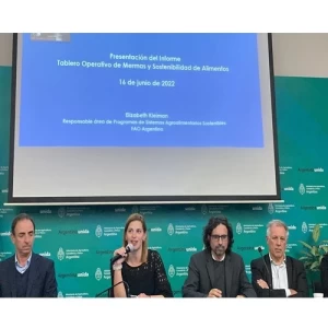 Se presentó el Tablero Operativo de Mermas y Sostenibilidad de Alimentos