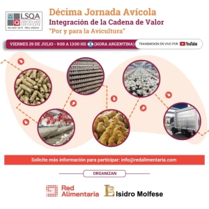 Las Jornadas Avícolas celebrarán su décima edición el próximo 29 de julio
