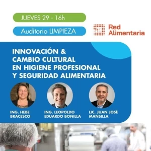 Red Alimentaria invita a su charla sobre higiene profesional y seguridad alimentaria en Expo Clean