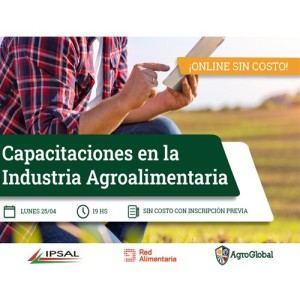 Conversatorio gratuito sobre Capacitación en la Industria AgroAlimentaria