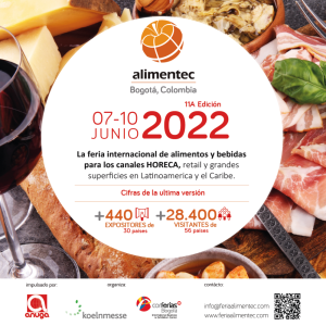 Regresa a Corferias Alimentec, la feria internacional de alimentos, bebidas, productos y servicios