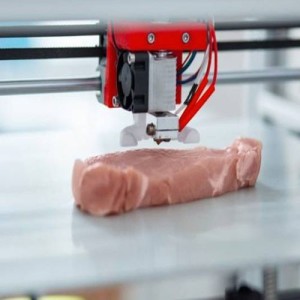 Crean el primer bife de carne cultivada con una impresora 3D