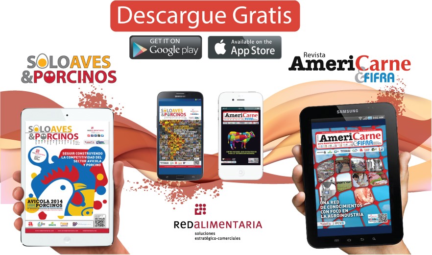 REVISTA AMERICARNE Y REVISTA SOLO AVES & PORCINOS AHORA EN SU TELEFONO CELULAR Y TABLET