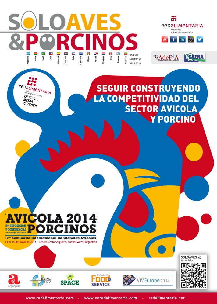 REVISTA SOLO AVES Y PORCINOS Nº 47. TECNOVOLOGIA DE EXCELENCIA APLICADA A OVOPRODUCTOS LIQUIDOS Y PO