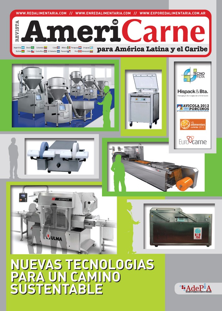 REVISTA AMERICARNE EDICION 88: EXPOSICIONES/ BTA & HISPACK 2012 / UNA ALIANZA DE EXITO 