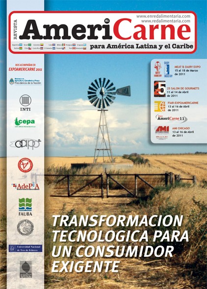 REVISTA AMERICARNE EDICION 81: PROYECTOS DEL INTI / SE INICIA LA CONSTRUCCION DE FRIGORIFICOS EN EL 