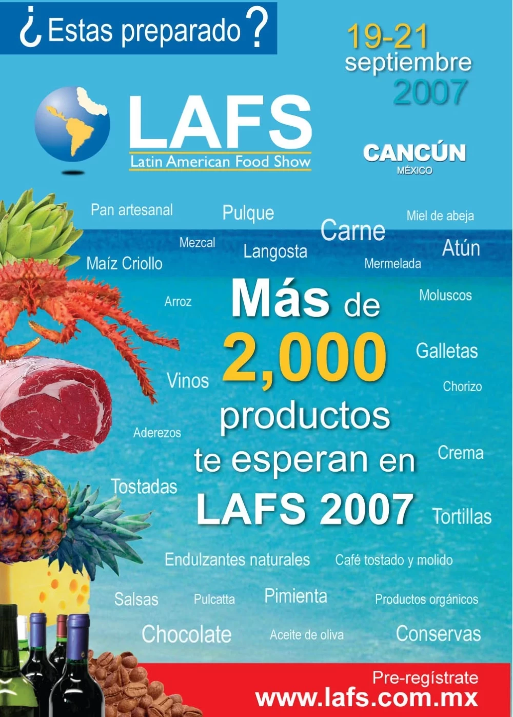 MEXICO: SEGUNDA EDICIÓN DE LATIN AMERICAN FOOD SHOW
