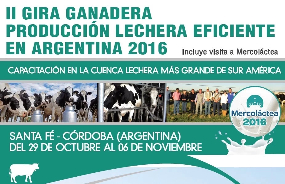 GIRA LECHERA ARGENTINA DE VISITA EN MERCOLÁCTEA 2016