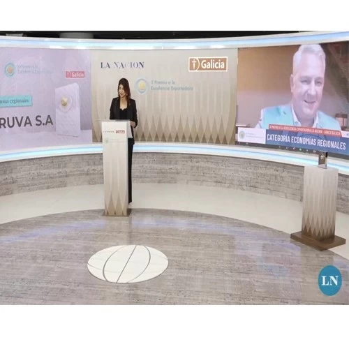 Yeruvá recibió el premio Excelencia Exportadora" en la categoría Economías Regionales